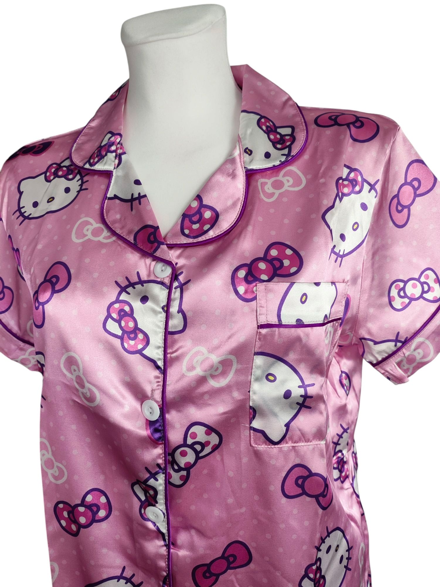 Różowa piżama Hello Kitty – rozmiar M