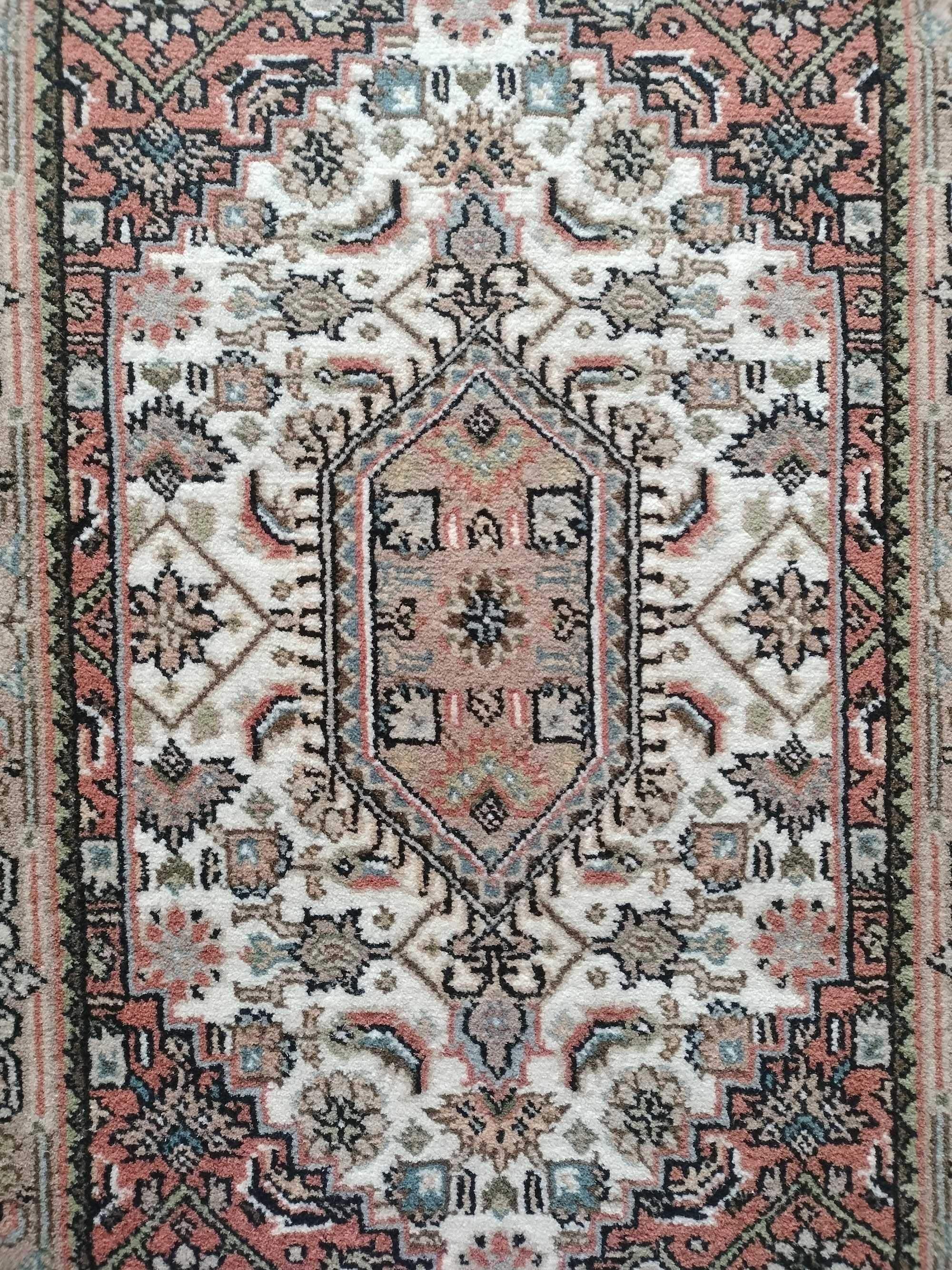 piękny indyjski chodnik/dywanik wełniany/kilim handmade nr 16