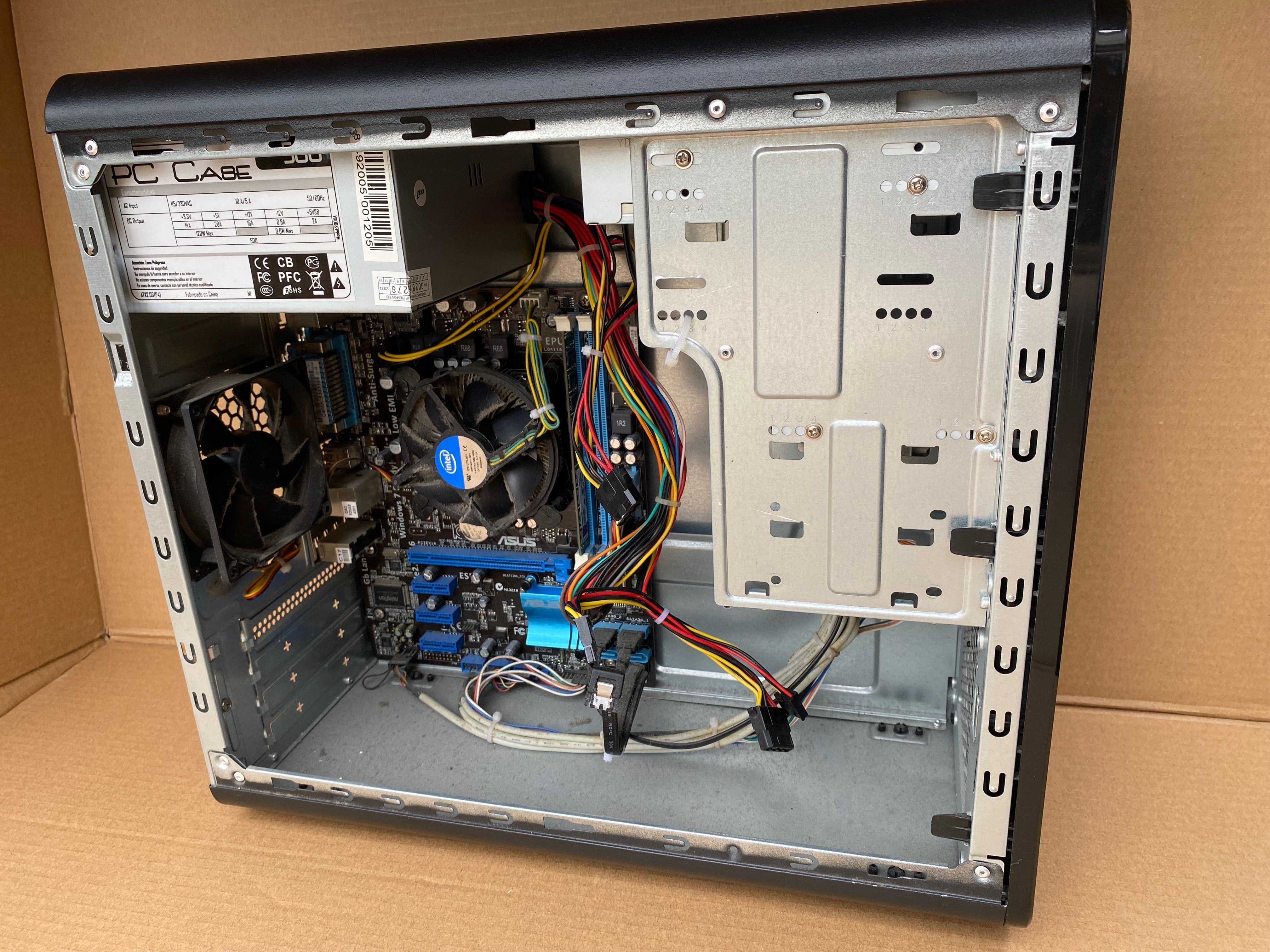 Pc torre Intel i3 e motherboard ASUS P8H61-M LX