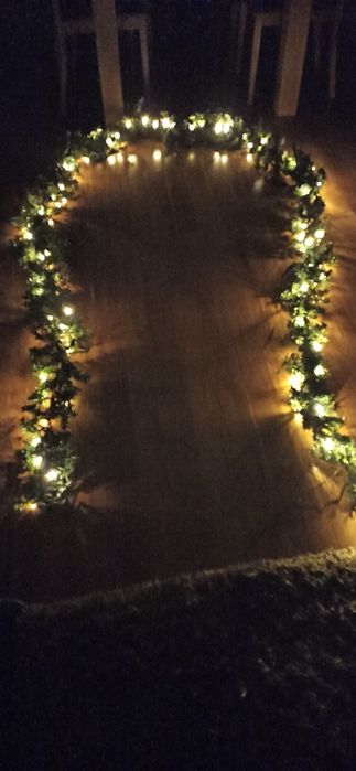 Garland dekoracja  świąteczna  ozdoba na drzwi, okna balkon