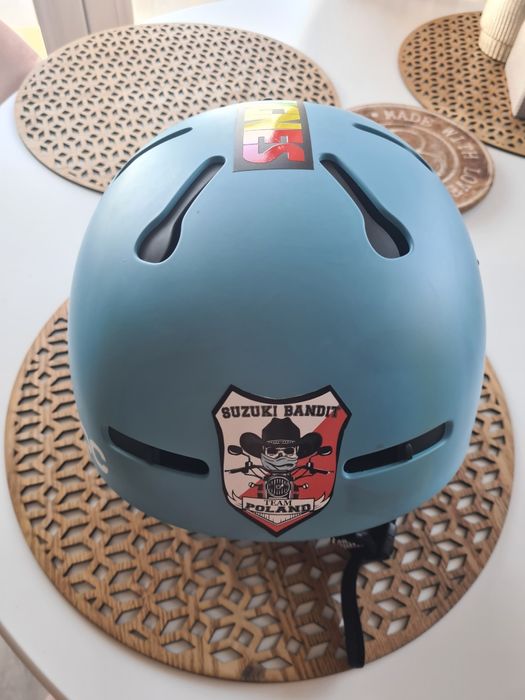 Kask POC Auric Cut w rozmiarze XXL/XL w kolorze sky blue