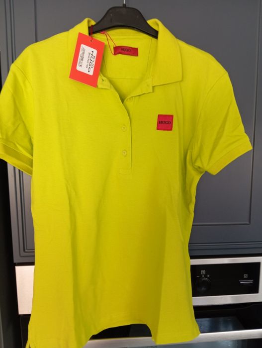 Polo damskie L kolor limonka