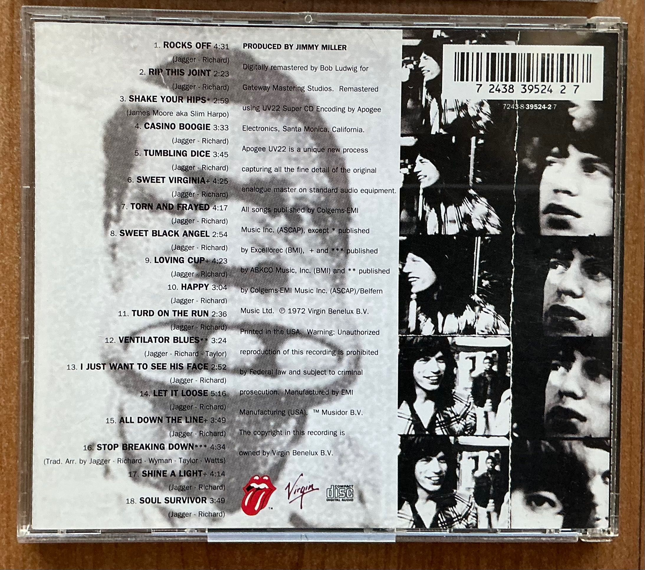 08 CDs Rollings Stones