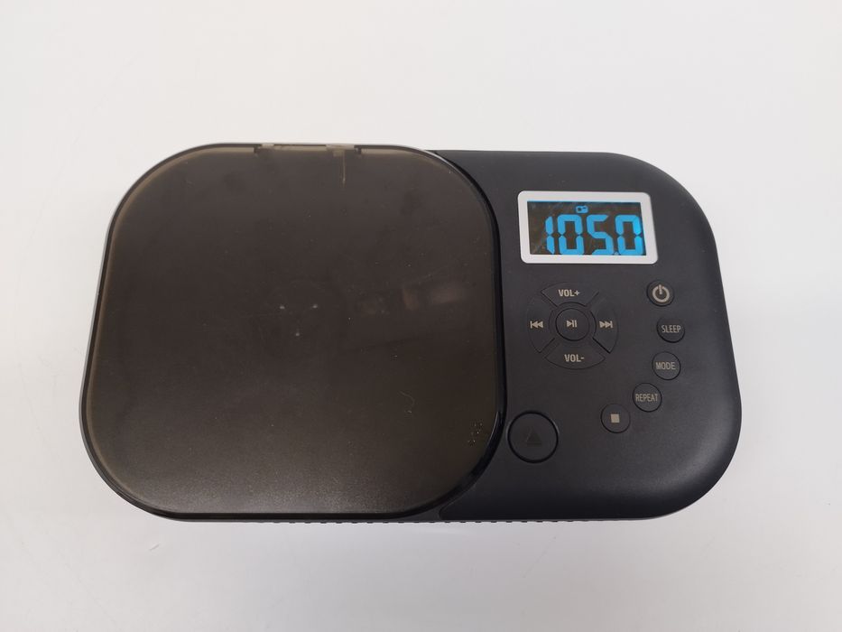 Przenośny odtwarzacz CD z radiem FM bluetooth wbudowane głośniki