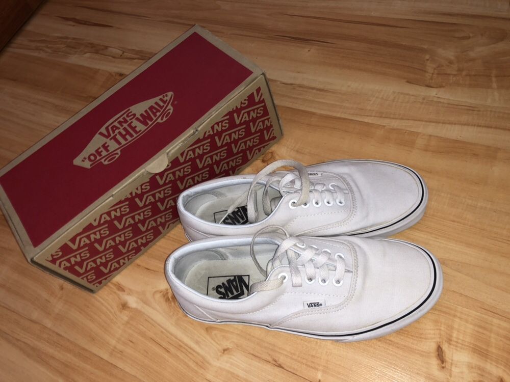 Vans Era white białe (40,5 / 26 cm) SALE!!