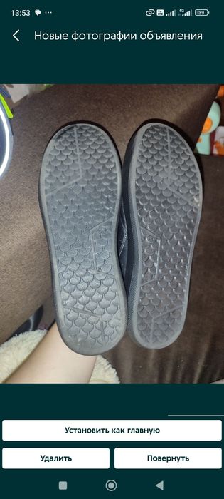 Кеди шкіряні для підлітка кросівки для хлопця