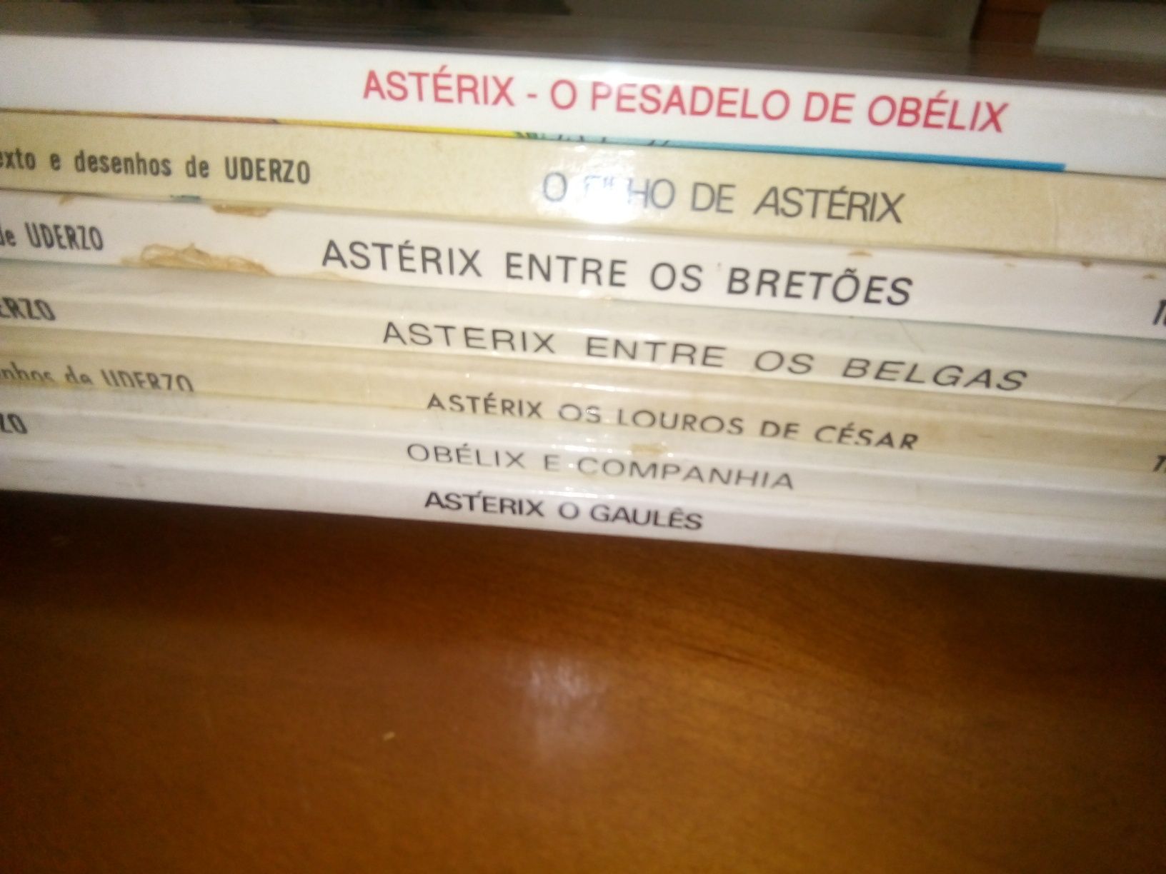 Livros Asterix usados