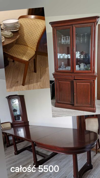 Zadbany zestaw mebli