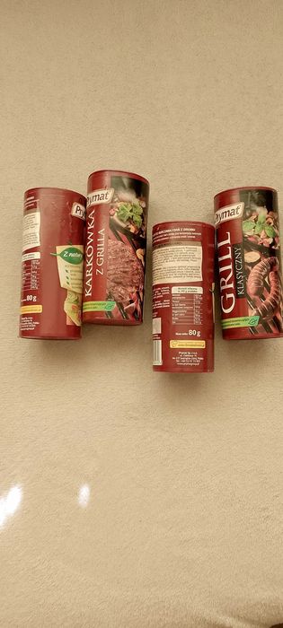Opakowania na przyprawy do mięsa na grila i nie tylko 4 sztuki