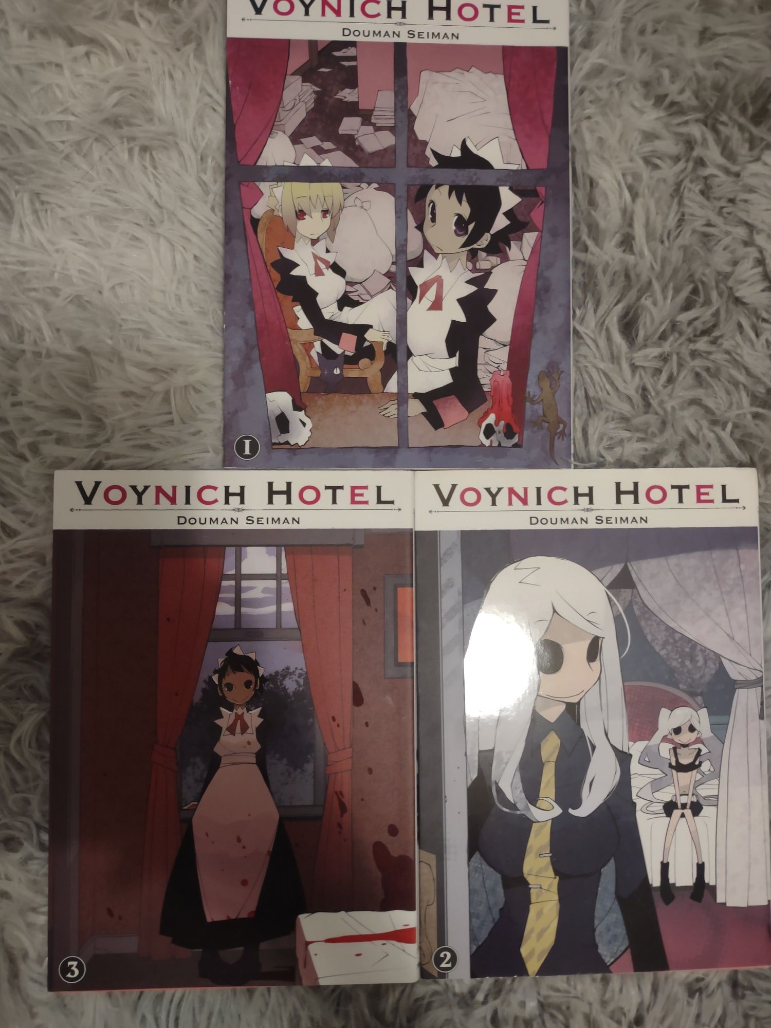 Voynich Hotel [1-3] - cała seria, komplet, zestaw, manga