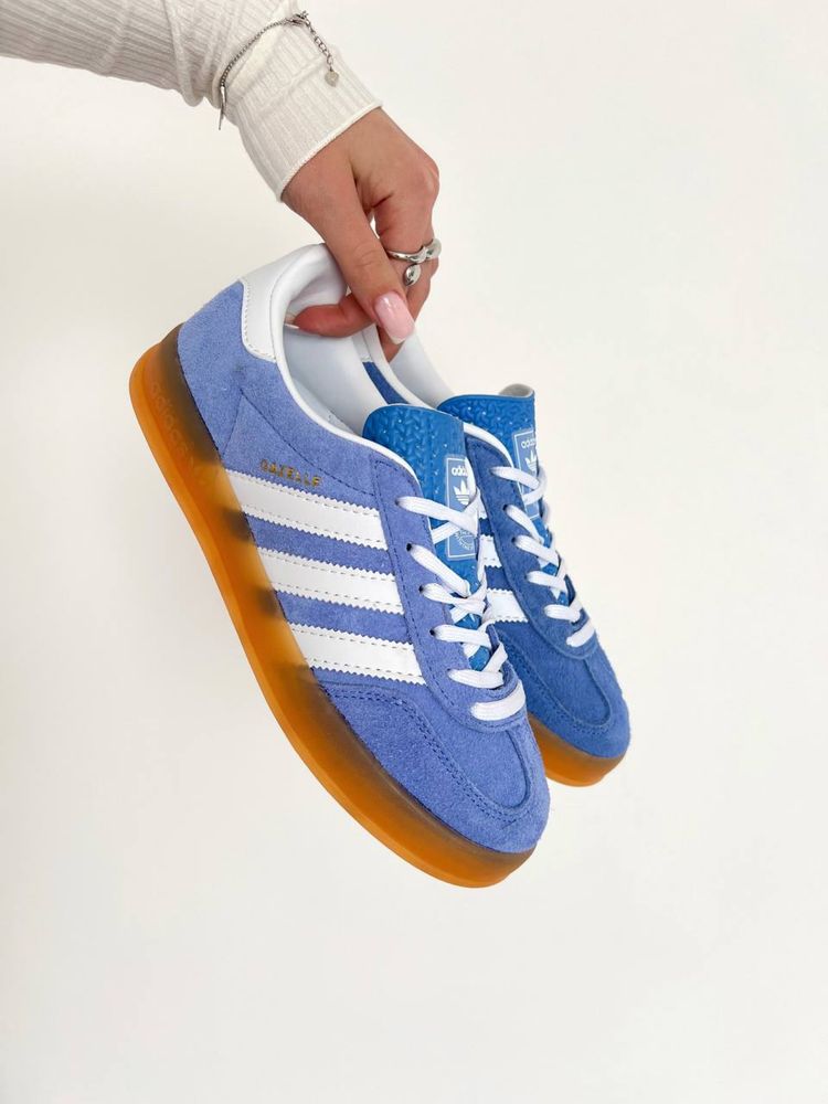 Adidas Wmns Gazelle Indoor 'Blue Fusion Gum',адідас,газелі,адідас,gazz