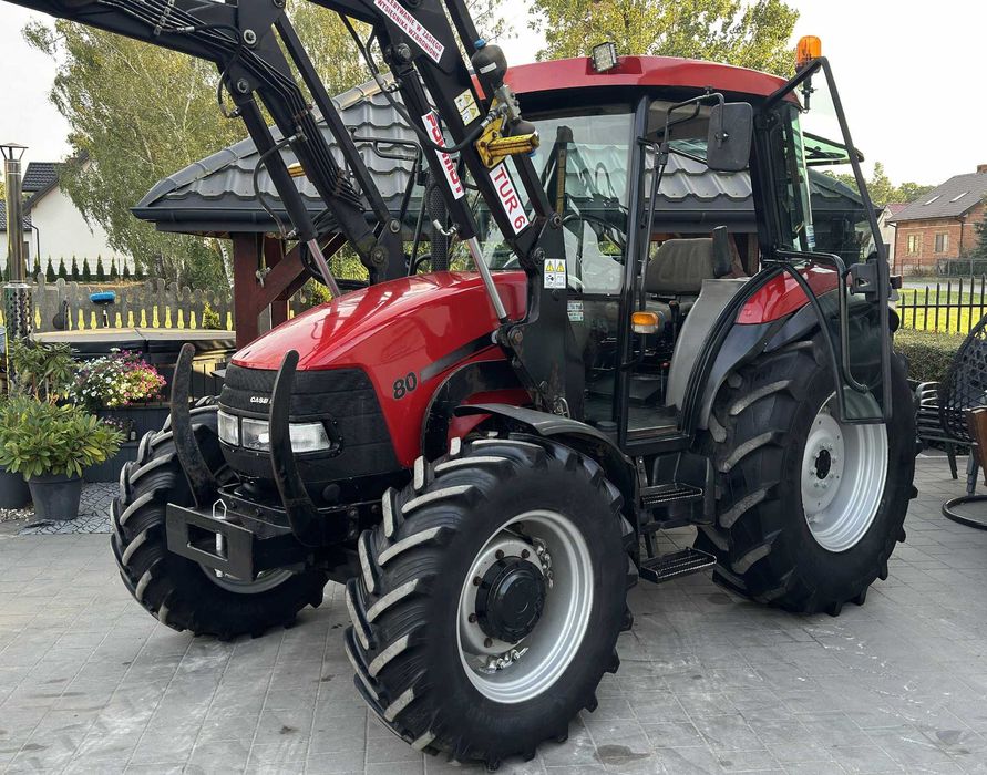 #Ciągnik CASE JX 80+TUR //2009r//1wł//Klima//Pneumatyka#TD5030,FARMALL
