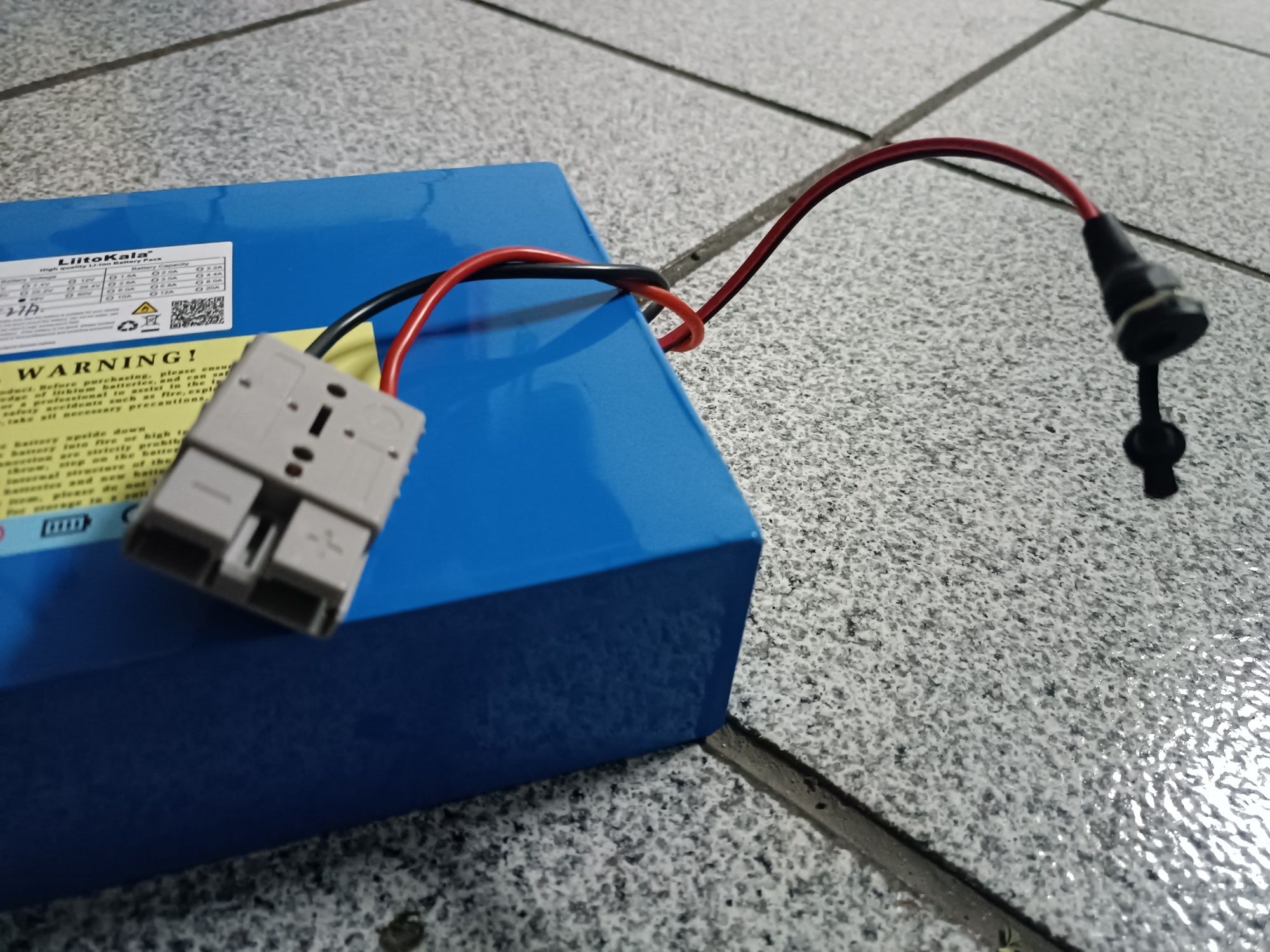 Bateria nova Mota Elétrica Lítio 48v 27 ah