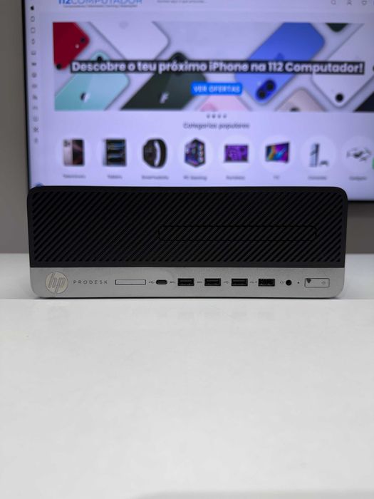 HP ProDesk 600 G3 SFF i5 7ªGen 16GB RAM 256GB SSD W11 Pro - Loja Ovar
