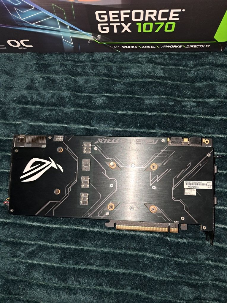 Відеокарта Asus PCI-Ex GeForce GTX 1070 ROG Strix 8GB GDDR5 (256bit) (