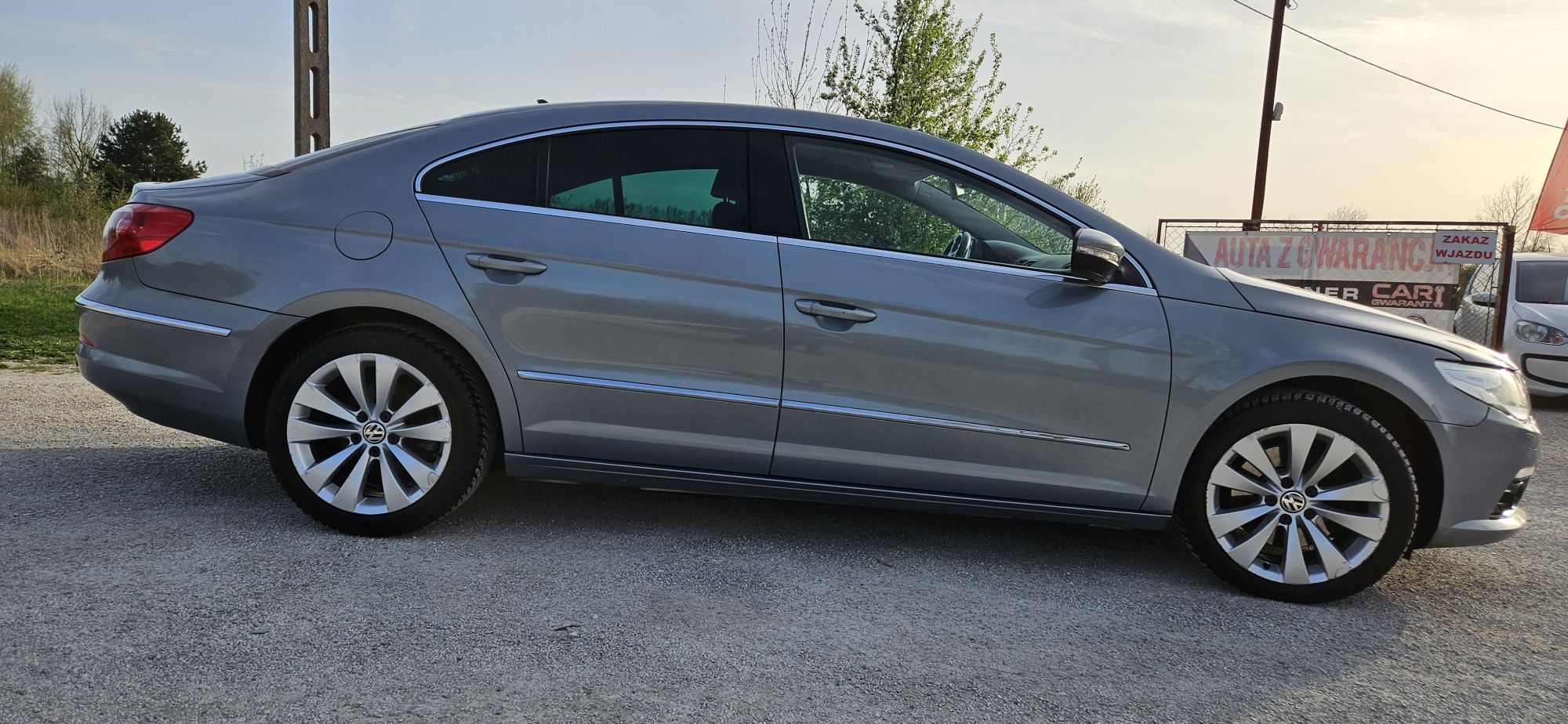 VW PASSAT CC 2008 R 2.0 TDI.Automat.Skóry.Navj.Serwis.Niemcy