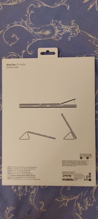 Чехол Apple Smart Folio для iPad Pro 11" 4,3,2,1-го поколений Black