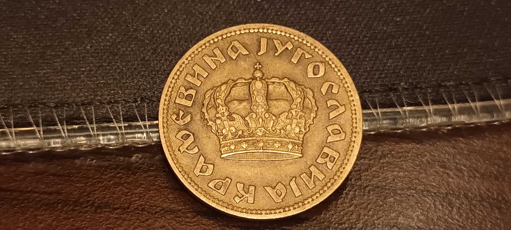 Jugosławia 2 Dinary, Duża Korona 1938r.Stan