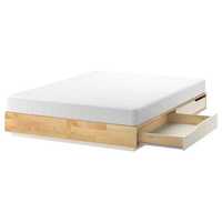 MANDAL Rama łóżka z szufladami 160x202 200 Łóżko Ikea Nowe w kartonach