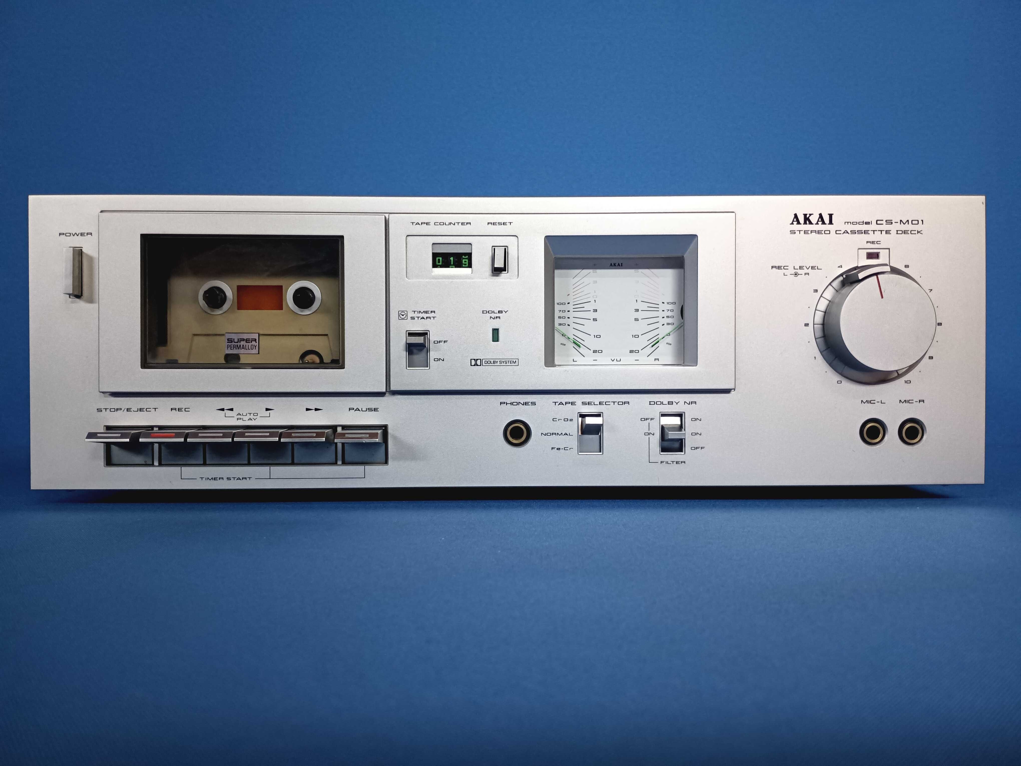 deck cassetes AKAI CS-M01