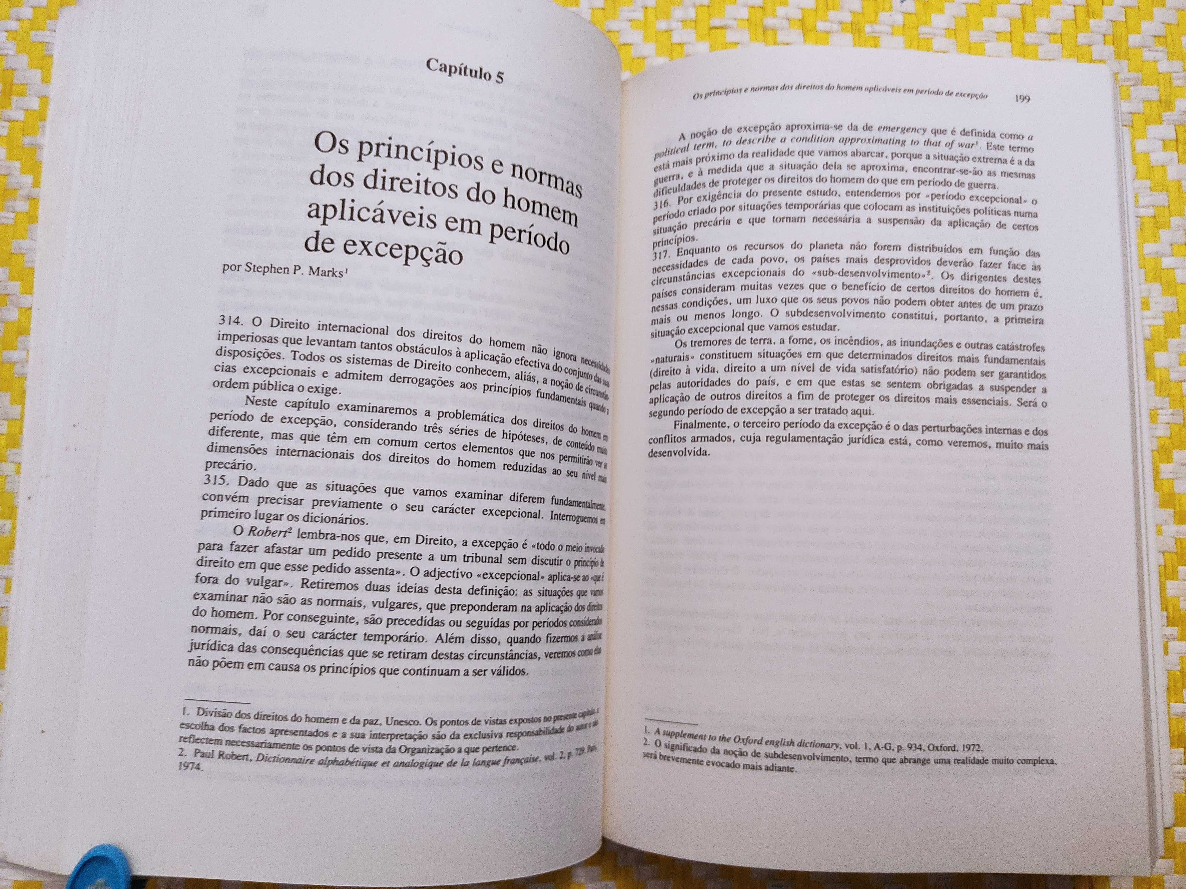 As dimensões internacionais dos Direitos do Homem