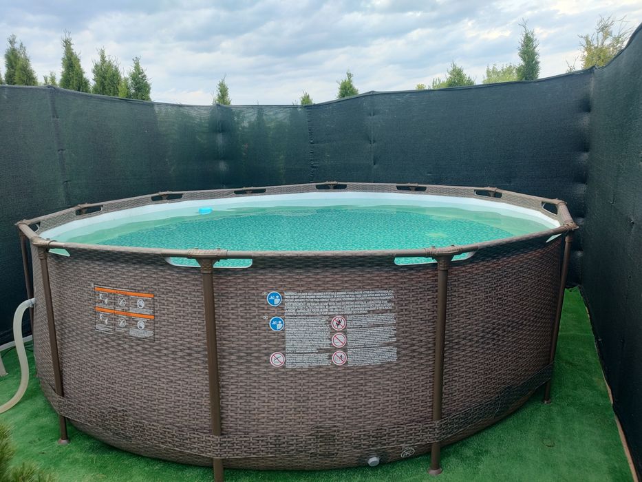 Basen stelażowy  1x336