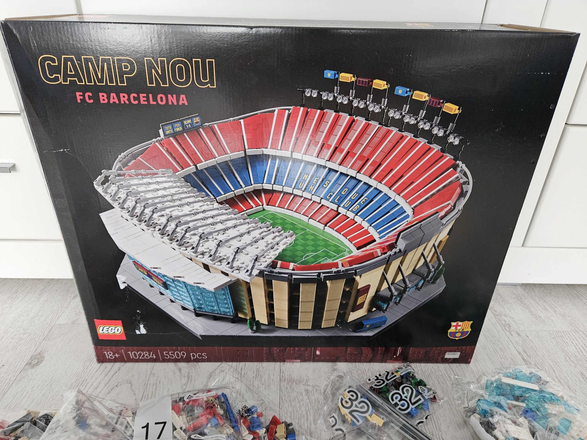 Stadion Barcelony Camp Nou Lego 10284