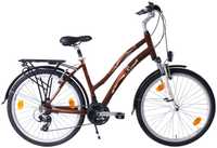 Rower miejski Romet BELLECO 1 rama 18 cali koło 26 " brązowy