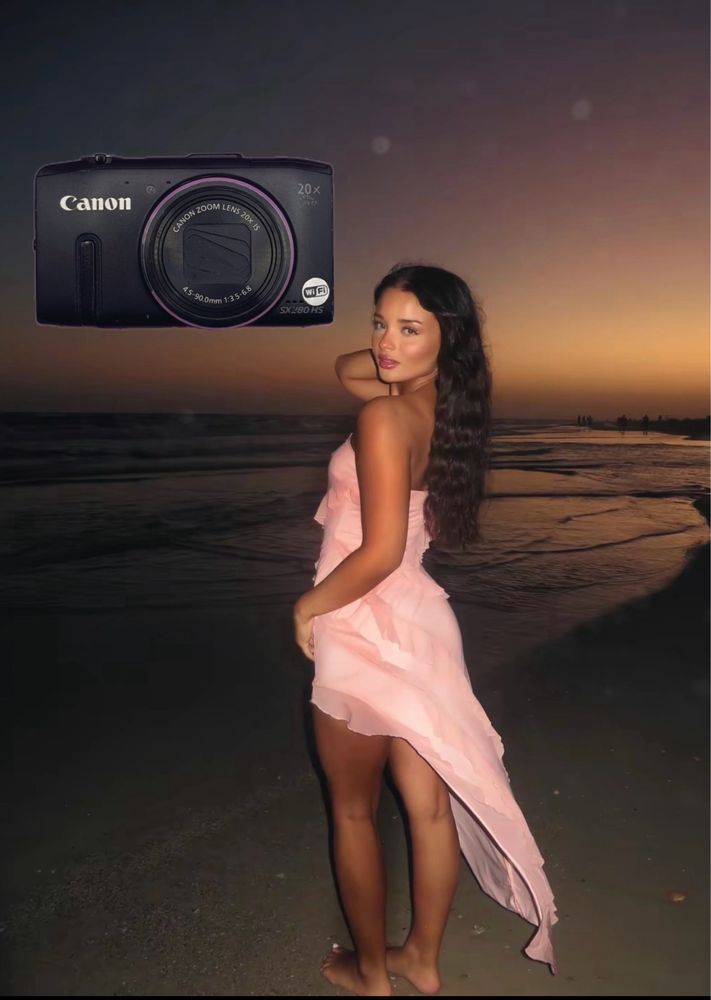 Aparat Cyfrowy Canon Powershot SX 280HS WIFi digicam cyfrowka analog