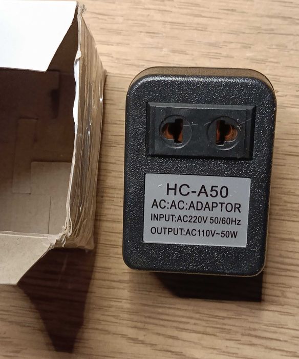 Блок живлення питания понижающий конвертер 220V в 110V 50W