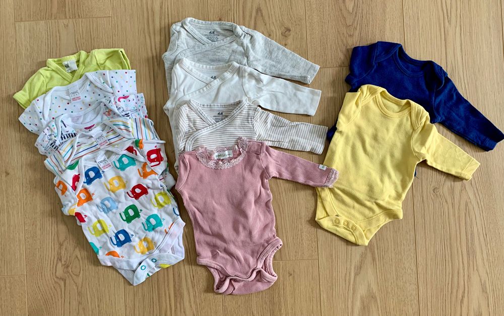 Zestaw ubranek NEXT, H&M  wcześniak