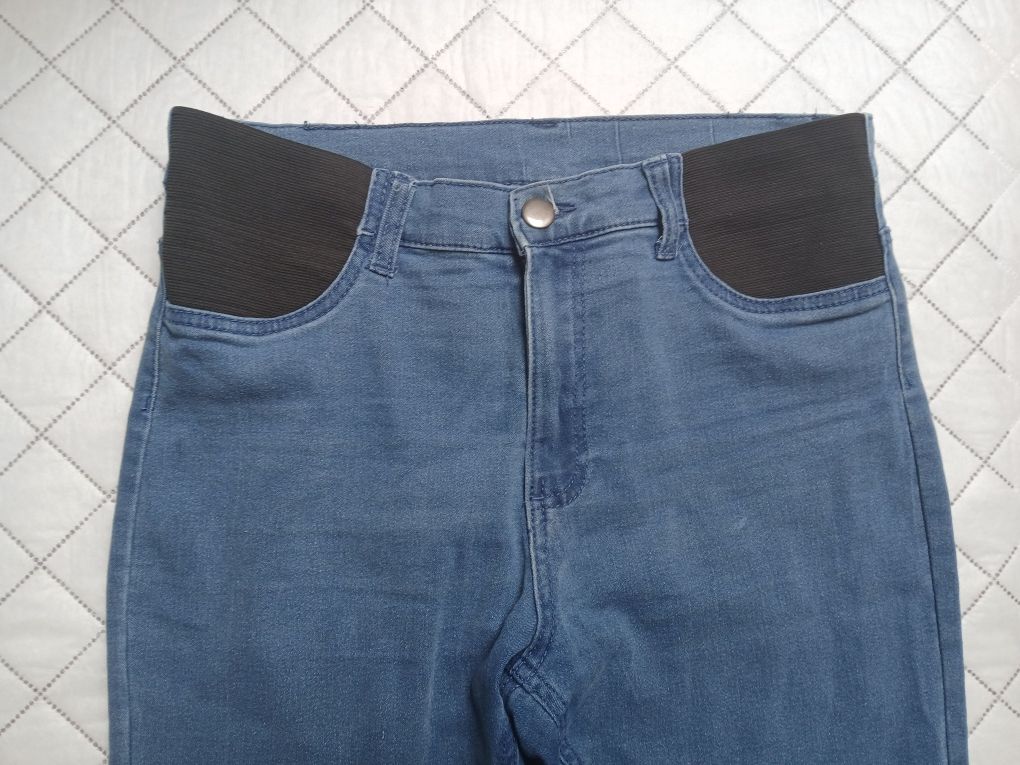 Spodnie Jeans Miękki L-XL Jak Nowe