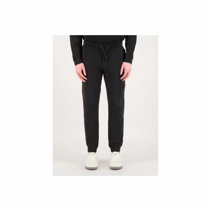 Штани спортивні STONE ISLAND 64551 Cotton Sweatpants Black SI0236-BK