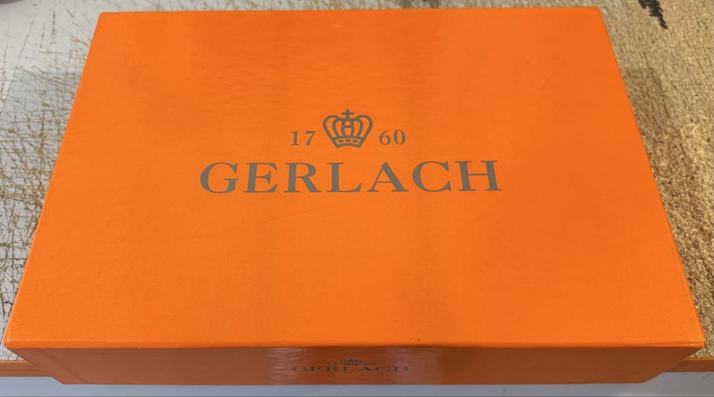Zestaw sztućców Gerlach Orange Moon 24 sztuki NOWE