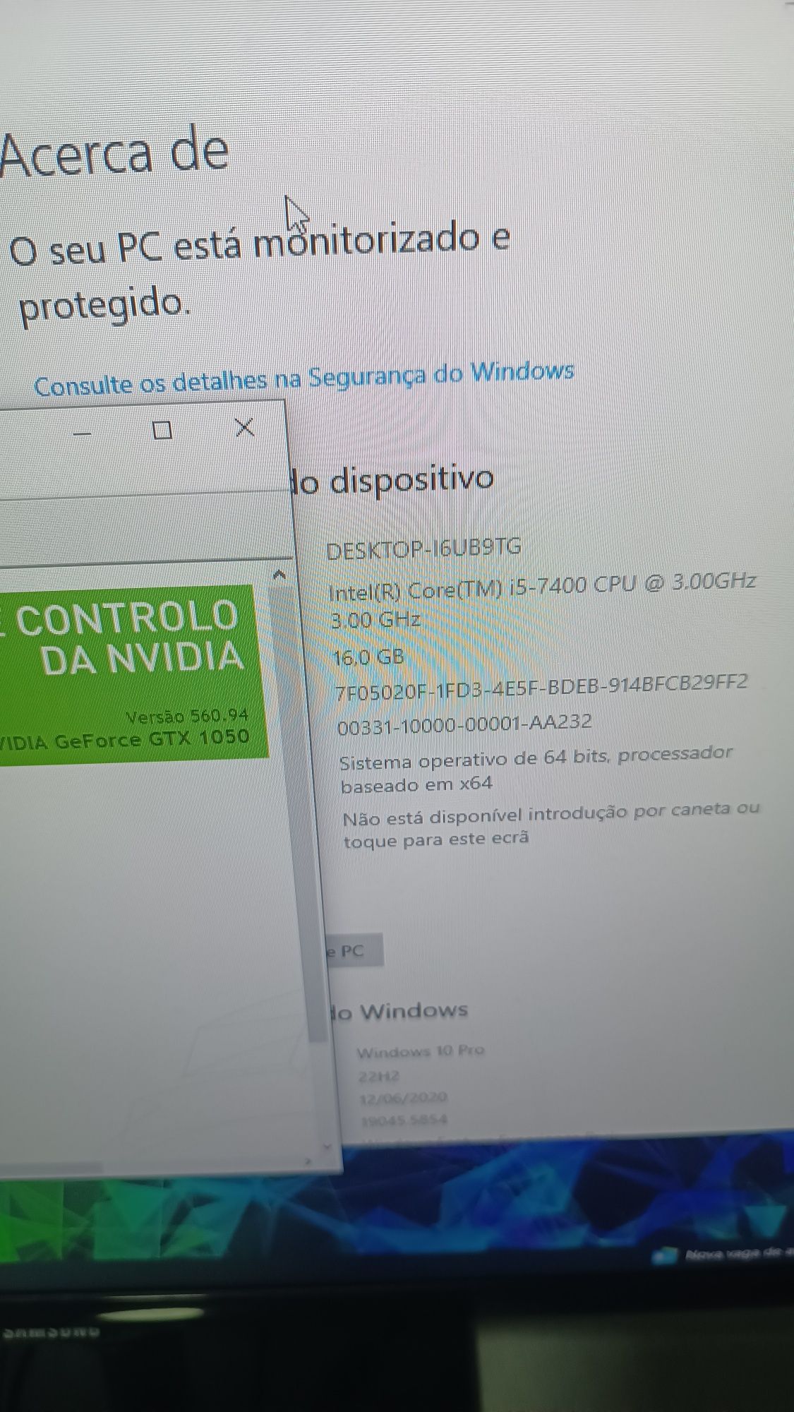 Torre Gaming i5 7400, GTX1050, 16Gb Ram, SSD, Wifi
