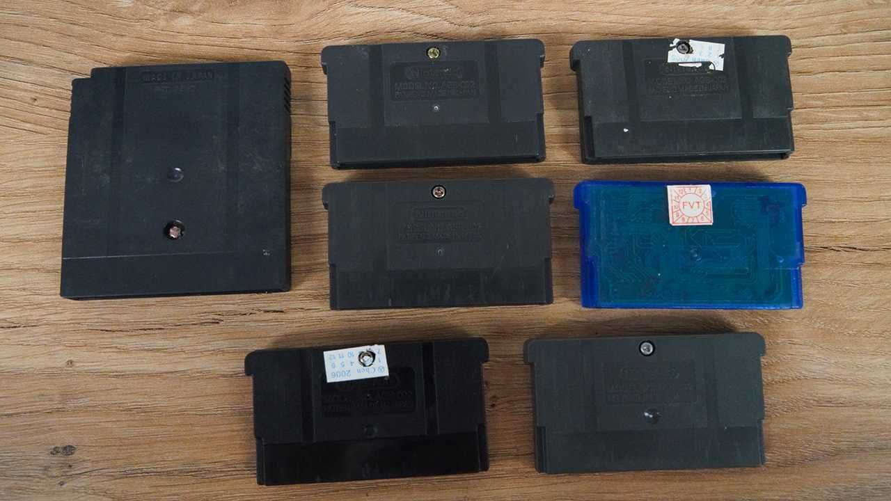 Картриджі для Game Boy