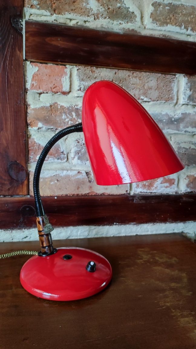 Lampka SZM 2 Warszawa typ 1118 Gałecki z PRL, LOFT, RETRO, prezent