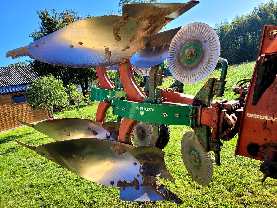 Pługi 2 skibowe obrotowe kverneland.