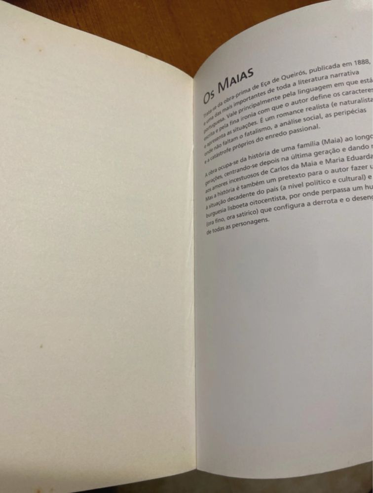 Livro dos OS MAIAS