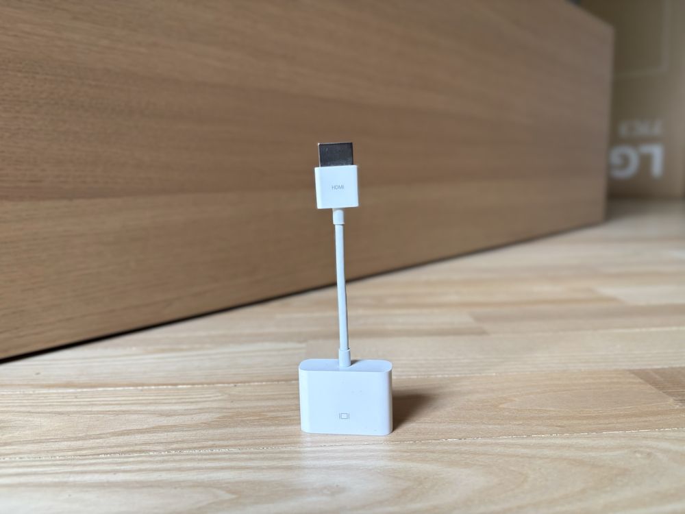 Oryginalna Przejściówka Adapter Apple HDMI DVI
