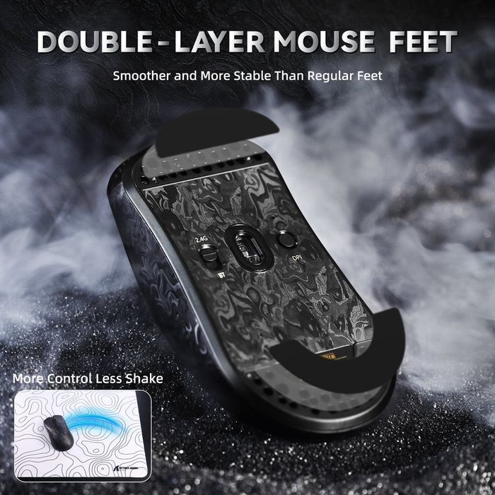 Новинка 2025! ATTACK SHARK R11 ULTRA  49г  8000гц 42000dpi