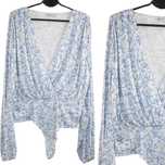 p9 Nly One wygodne damskie body kopertowa bluzka 46/48 3XL/4XL