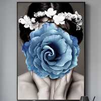 Картина по номерам «Синяя Роза» Эми Джадд