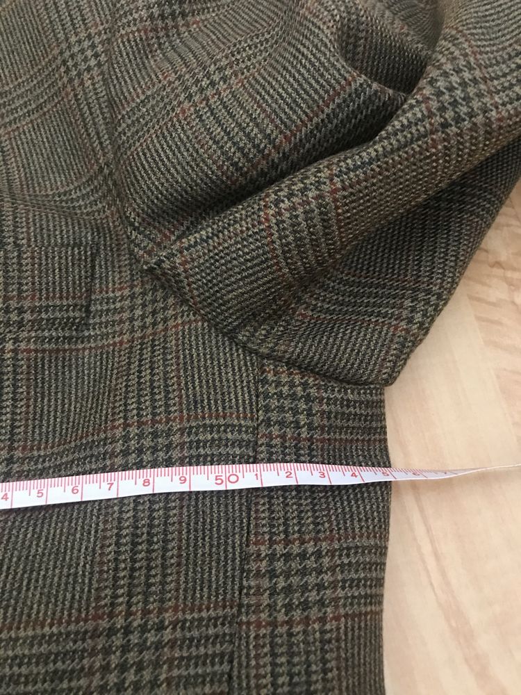 Męska marynarka Canda C&A  45% wełna rozm 48 brązowa