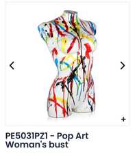 POP ART Womans Bust - rzeźba