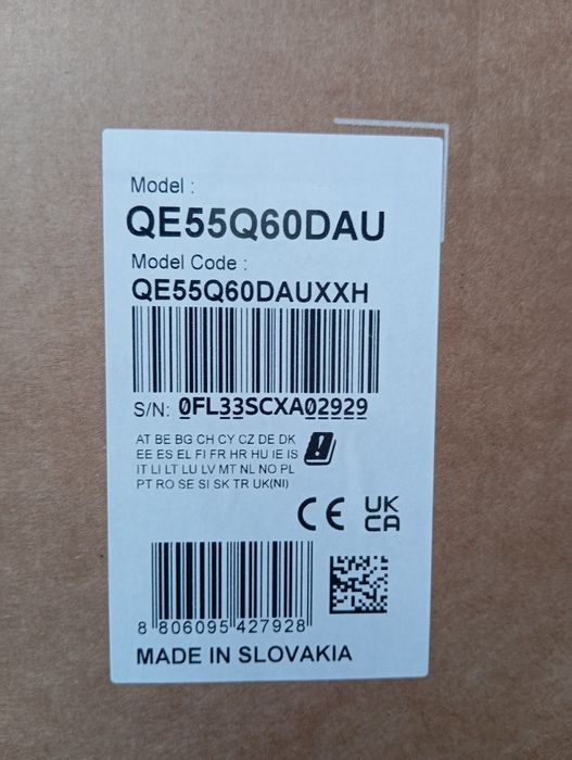 Телевізор Samsung QE55Q60DAUXXH