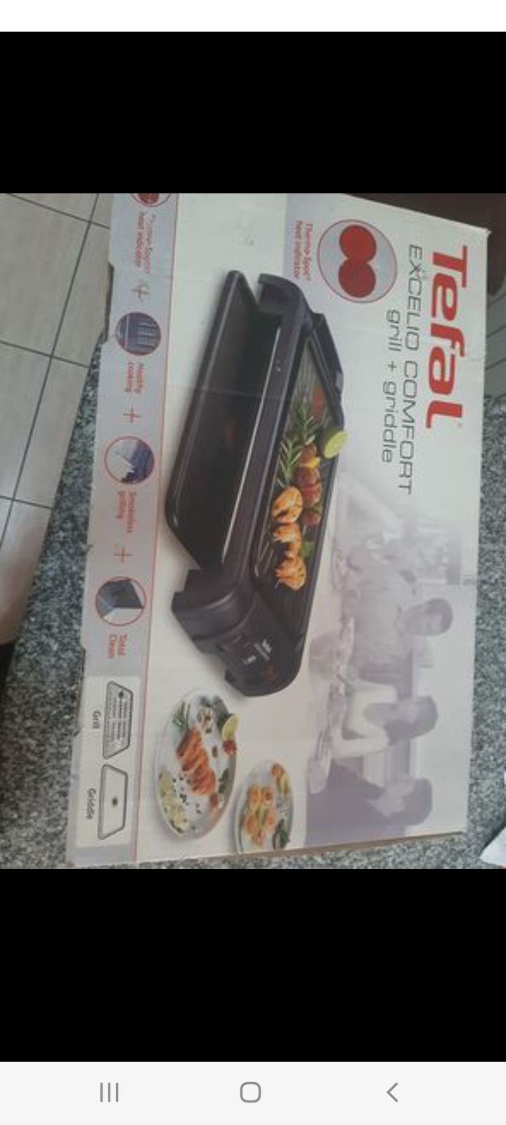 Grelhador tefal como novo.