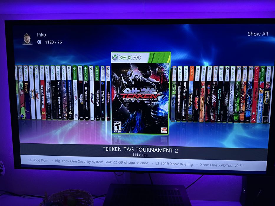 xbox 360 1TB 3 pady ,kinect