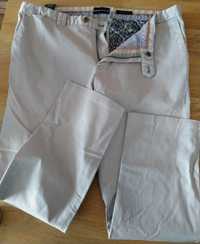 Eleganckie spodnie typu chinos rozmiar 56