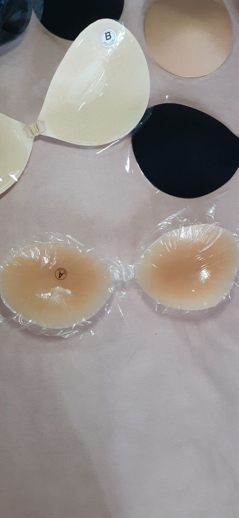 Бюстгальтер невидимка, безшовний ліфчик fly bra чорний та бежевий